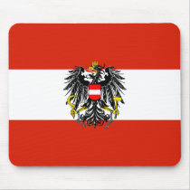 Austria State Flag Mousepad