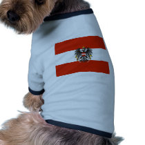 Austria (State, Variant), Austria flag Doggie Tshirt