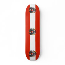 Austria (State, Variant), Austria flag Skate Board Deck
