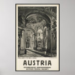 Austria Styria Library of the Abbey of Admont Poster