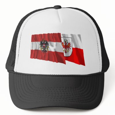 Austria & Tirol Waving Flags Hats by Vexillophile