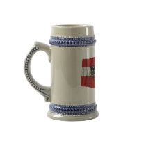 Austria & Tirol Waving Flags mugs