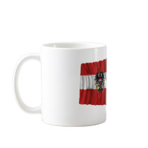 Austria & Tirol Waving Flags mugs