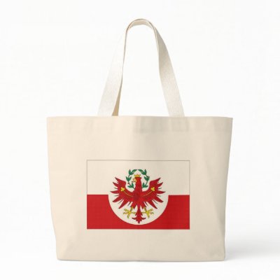 Austria Tyrol Flag Tote Bag by All_Flags