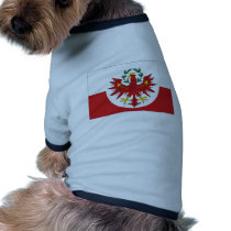 Austria Tyrol Flag Doggie T-shirt