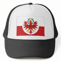 Austria Tyrol Flag Trucker Hats