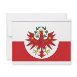 Austria Tyrol Flag Custom Announcements