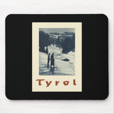 Austria Tyrol Mouse Pads by vintage_cafe