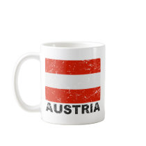 Austria Vintage Flag Mug