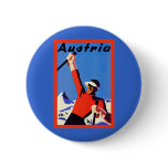 Austria ~ Vintage Travel Buttons