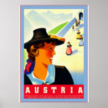 Austria ~ Vintage Travel Print