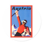 Austria ~ Vintage Travel Sticker