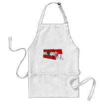 Austria & Wien Waving Flags aprons by Vexillophile Austria & Wien Waving Flags aprons