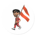 Austrian Boy stickers by worldtees Austrian Boy stickers