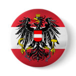 Austrian Flag & Coat of Arms Button