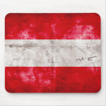 Austrian Flag Mousepad