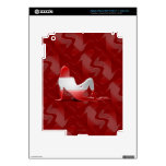 Austrian Girl Silhouette Flag iPad 3 Skin