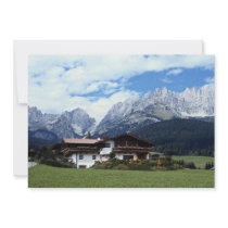 Austrian landscape invite