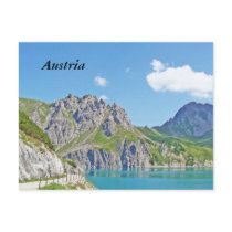 Austrian mountains - Postcard