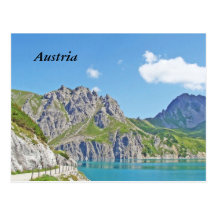Austrian mountains - Postcard