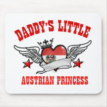 Austrian princess designs mouse pad