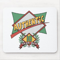 Authentic 10th Birthday Gifts mousepads
