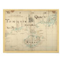 Authentic 1690 Pirate Map posters