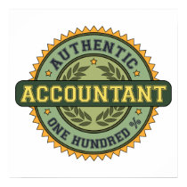 Authentic Accountant posters by 1000suns Authentic Accountant posters