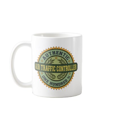 Authentic Air Traffic Controller Mug by 1000suns