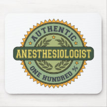 Authentic Anesthesiologist Mouse Mat