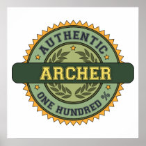 Authentic Archer Posters