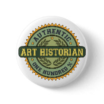 Authentic Art Historian buttons by 1000suns Authentic Art Historian buttons