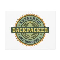 Authentic Backpacker postcards