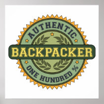 Authentic Backpacker Print