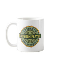 Authentic Bassoon Player Coffee Mug