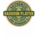 Authentic Bassoon Player t-shirts
