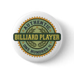 Authentic Billiard Player Pins