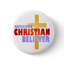 Authentic Christian Believer buttons