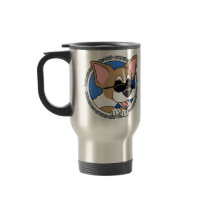 Authentic Cool Chihuahua Travel Mug