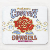 Authentic CowGirl Mousepad