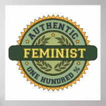 Authentic Feminist Posters