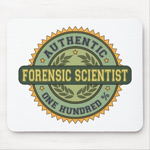 Authentic Forensic Scientist Mouse Mat