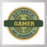 Authentic Gamer posters