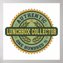 Authentic Lunchbox Collector Print