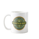 Authentic Mountain Biker Coffee Mugs