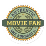 Authentic Movie Fan sticker