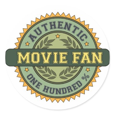Authentic Movie Fan Round Stickers by 1000suns