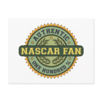 Authentic NASCAR Fan postcards by 1000suns Authentic NASCAR Fan postcards