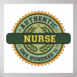 Authentic Nurse Posters