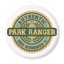 Authentic Park Ranger magnets by 1000suns Authentic Park Ranger magnets
